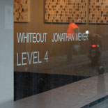 JONATHAN MEYER, view 1, Whiteout, Level 4, Brussels, November 2005